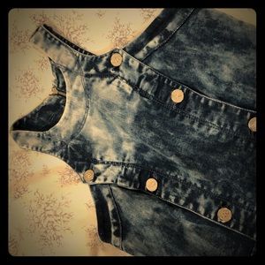 Bebe Denim Mini Dress